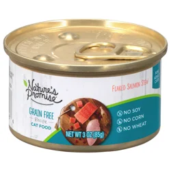 Nature's Promise Grain Free Flaked Salmon Stew Adult Wet Cat Food