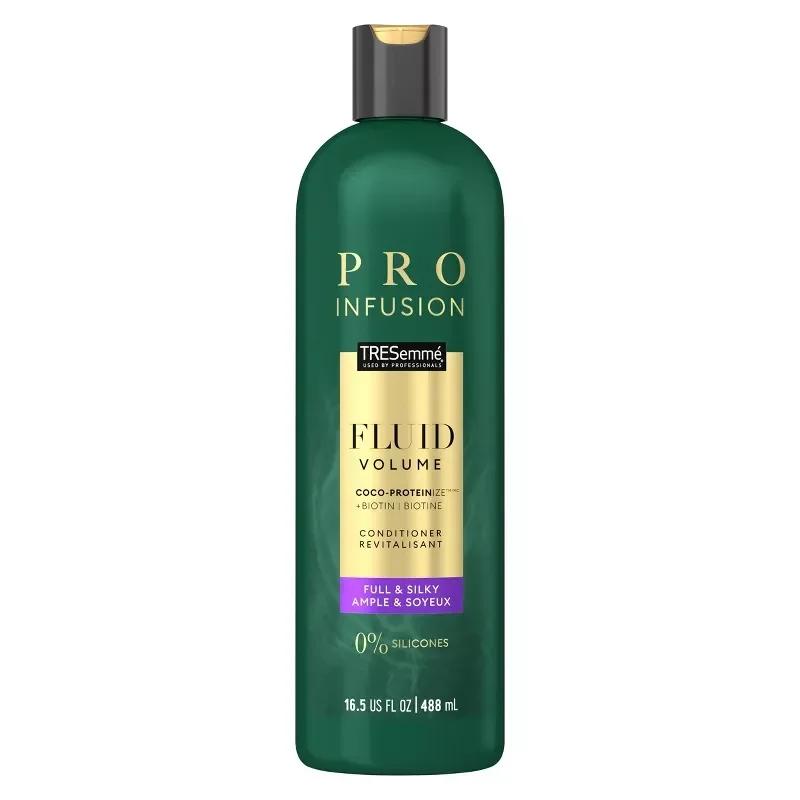slide 1 of 4, TRESemmé Tresemme Pro Infusion Fluid Volume Full & Silky Conditioner - 16.5 fl oz, 16.5 fl oz