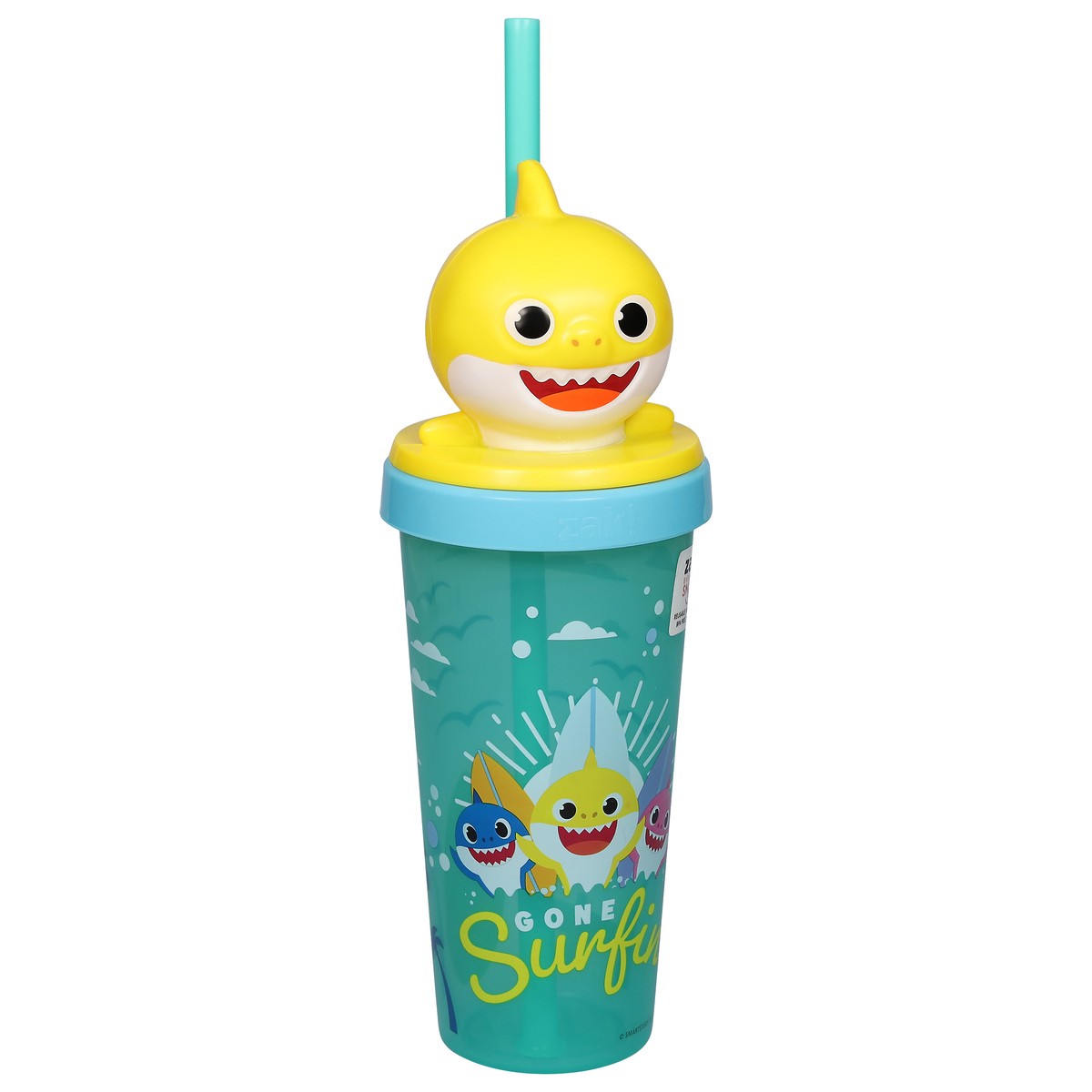 slide 5 of 11, Zak! Designs Zak Baby Shark Tumbler, 1 ct