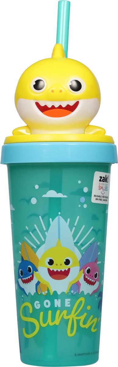 slide 2 of 11, Zak! Designs Zak Baby Shark Tumbler, 1 ct
