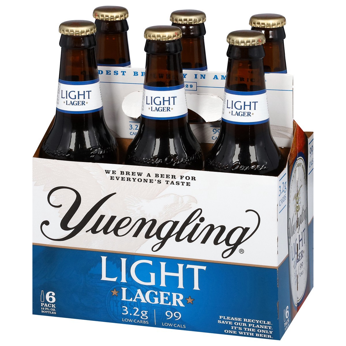 slide 9 of 12, Yuengling Lager Light Beer 6 - 12 fl oz Bottles, 6 ct; 12 oz