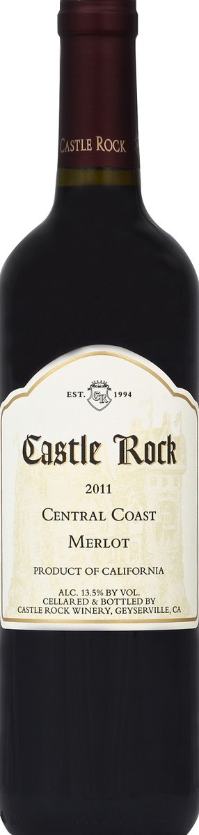 slide 1 of 2, Castle Rock Merlot Wine, 750 ml