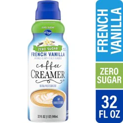 Kroger Sugar Free French Vanilla Coffee Creamer