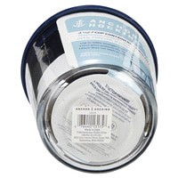 slide 11 of 29, Anchor Hocking Tall Round Glass Food Storage Containers - Clear/Navy, 2 ct