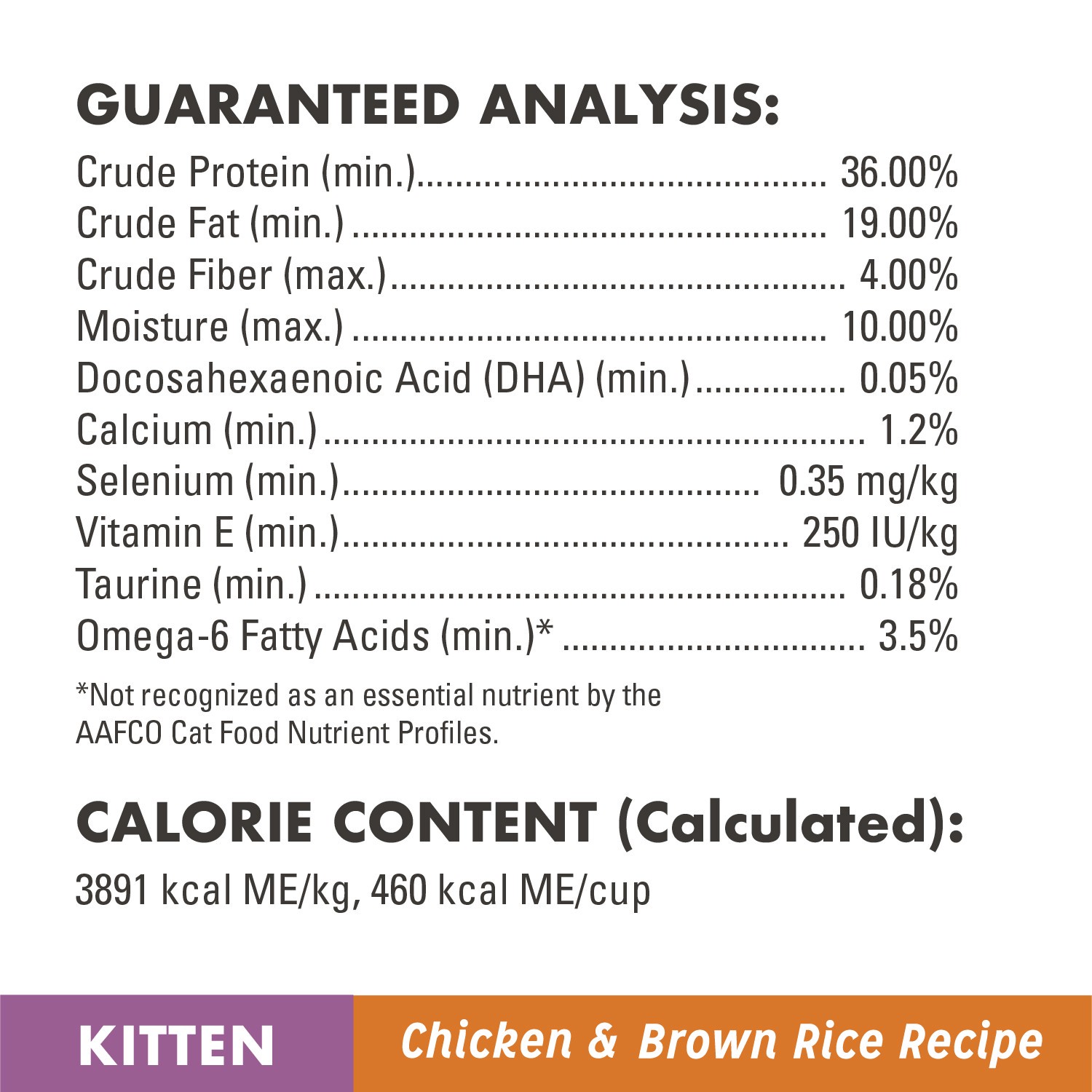 slide 2 of 5, Nutro Wholesome Essentials Natural Dry Cat Food, Kitten Chicken and Brown Rice Recipe, 48 oz