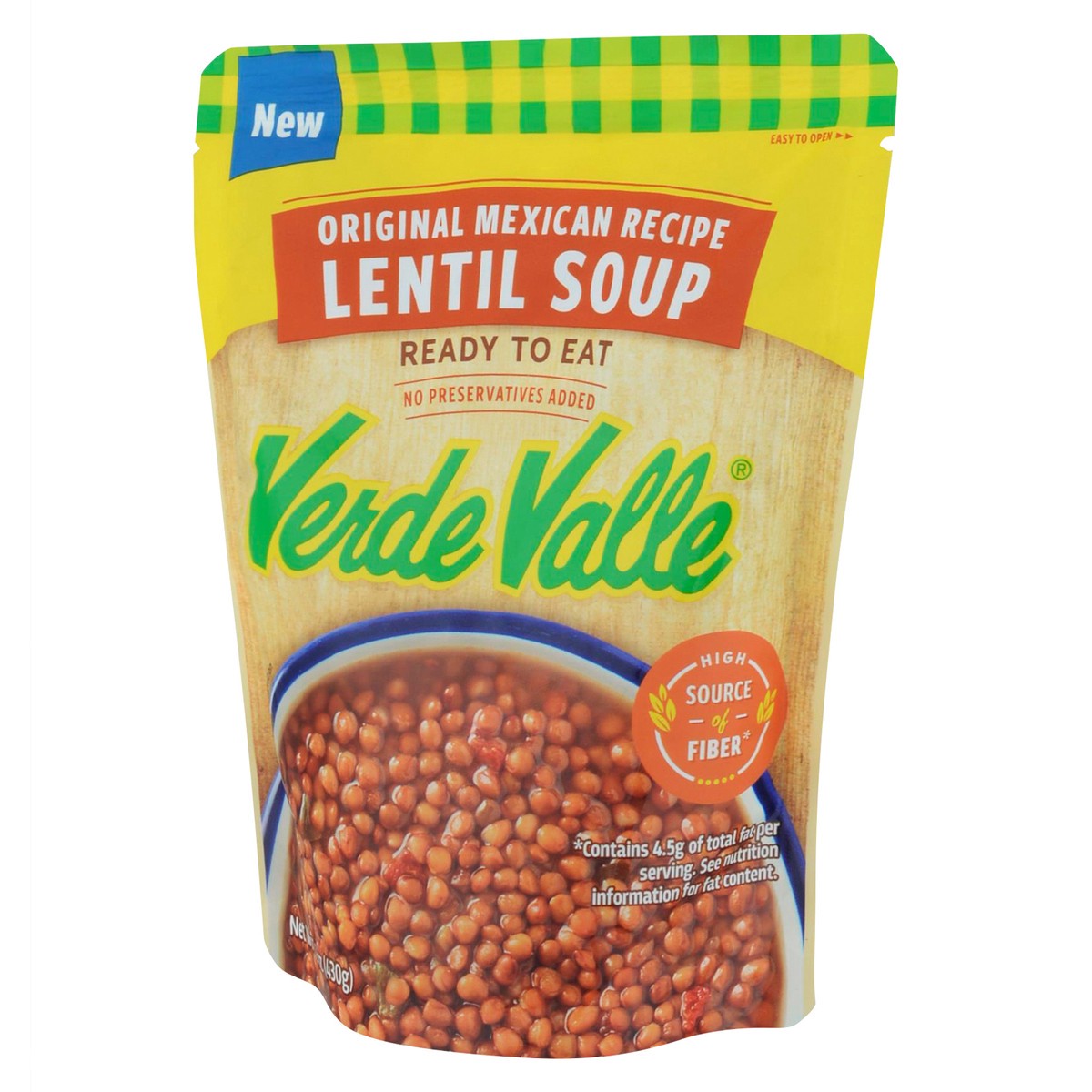 slide 6 of 9, Verde Valle Original Mexican Recipe Lentil Soup 15.2 oz, 15.2 oz