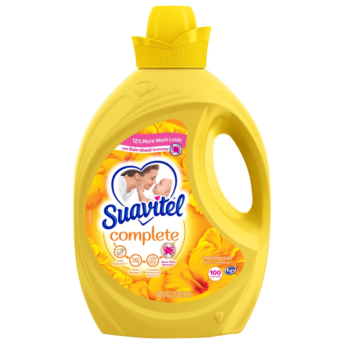slide 12 of 12, Suavitel Complete Fabric Softener, Morning Sun - 100 fl oz, 100 fl oz