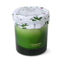 Foundry Sham Glass Candle - Green - 7 oz