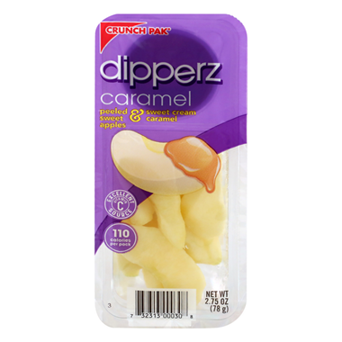 slide 1 of 1, Crunch Pak Apples Peeled Sweet Cream Dipperz, 2.75 oz