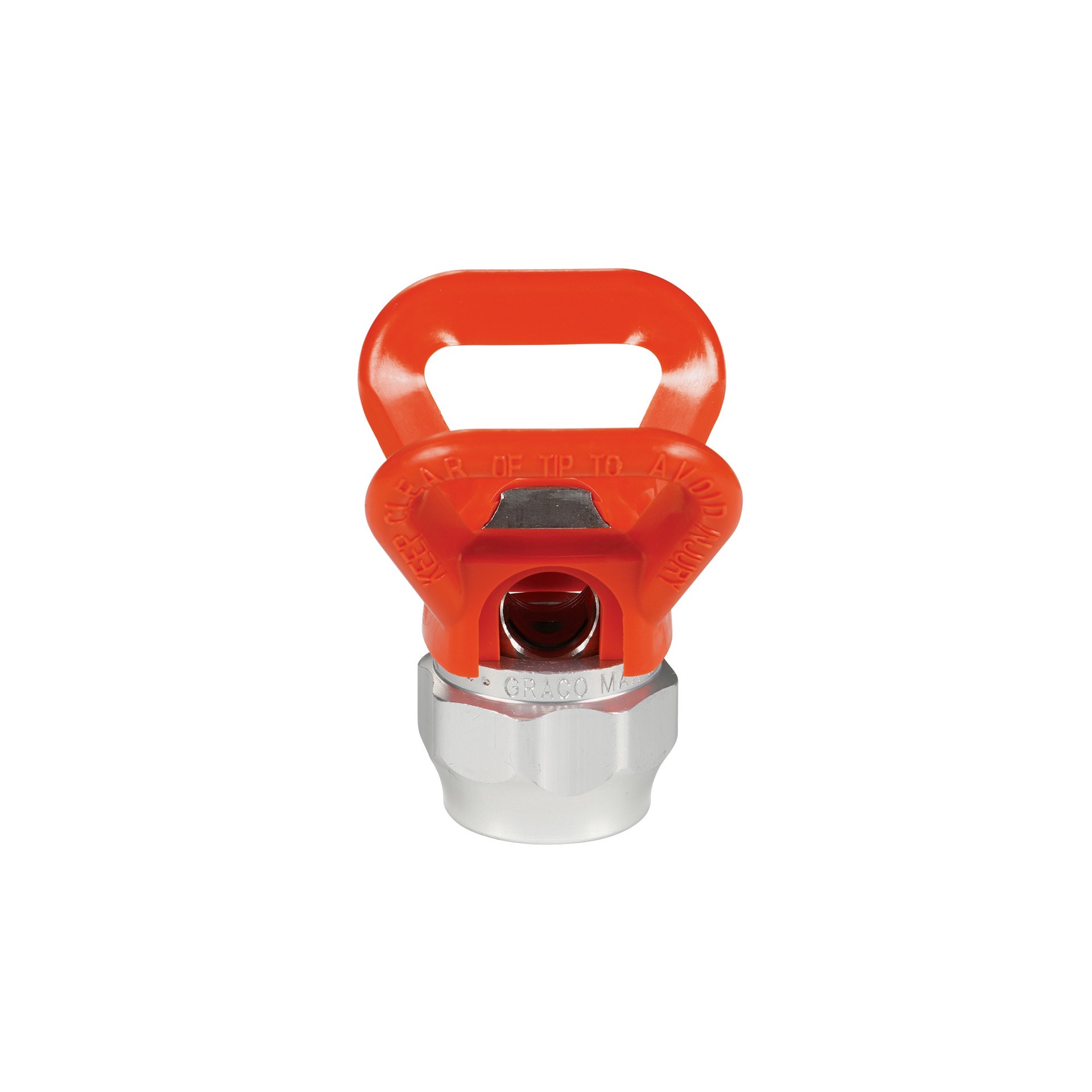 slide 4 of 6, Graco RAC IV Hand-Tight Guard 1.75-in Length Paint sprayer tip guard, 1 ct