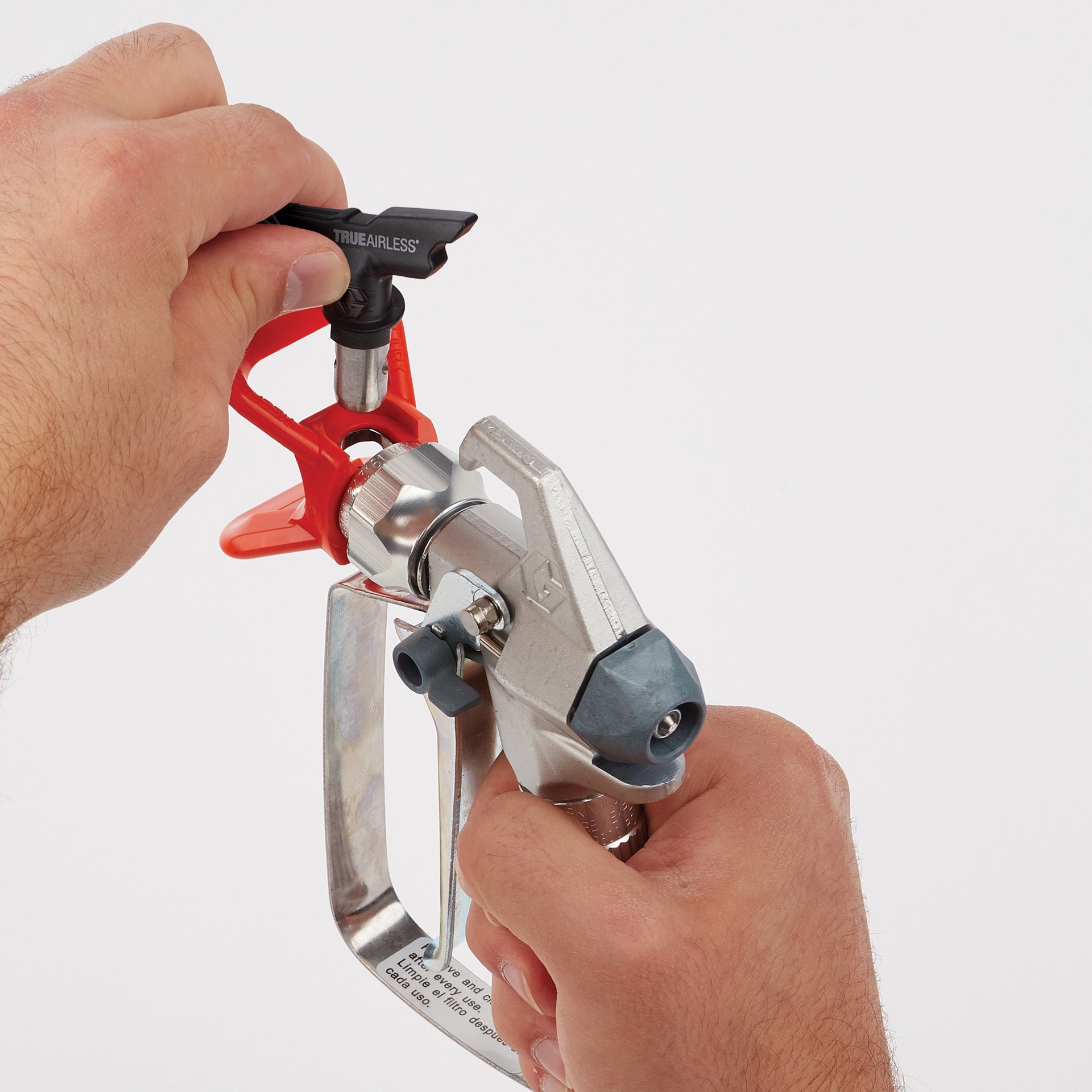 slide 6 of 6, Graco RAC IV Hand-Tight Guard 1.75-in Length Paint sprayer tip guard, 1 ct