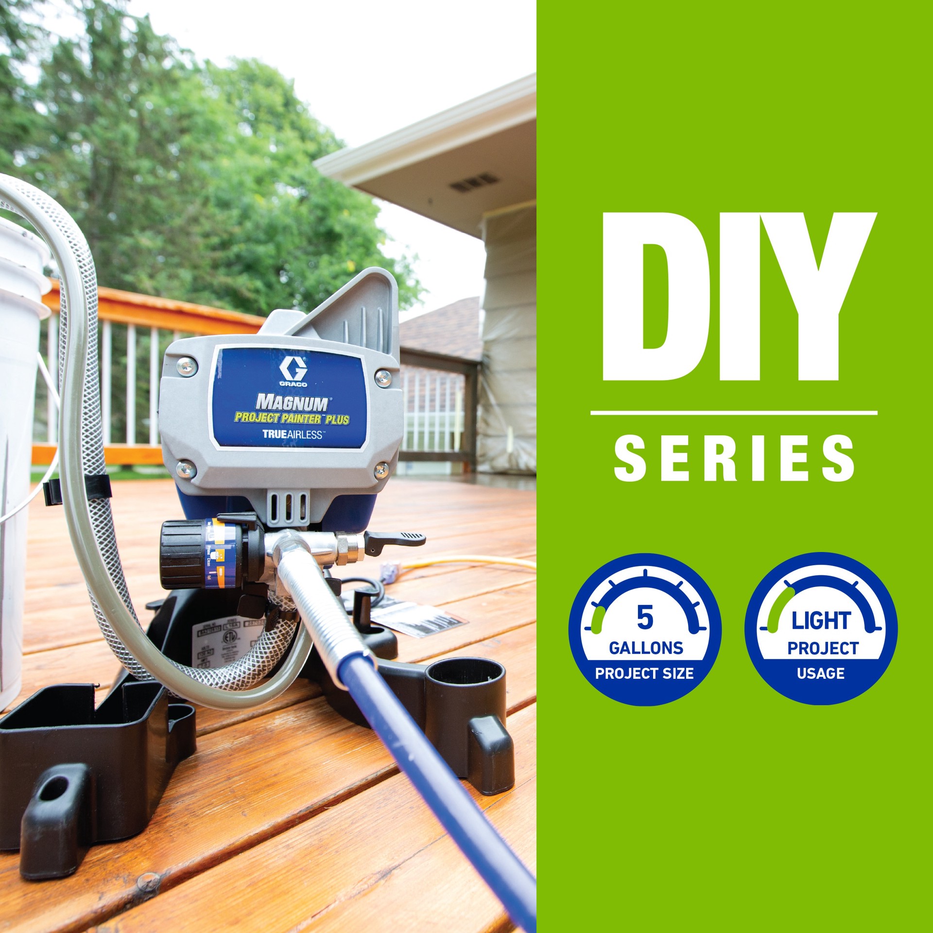 slide 2 of 6, Graco Magnum Project Painter Plus Electric Stationary Airless Paint Sprayer, 1 ct