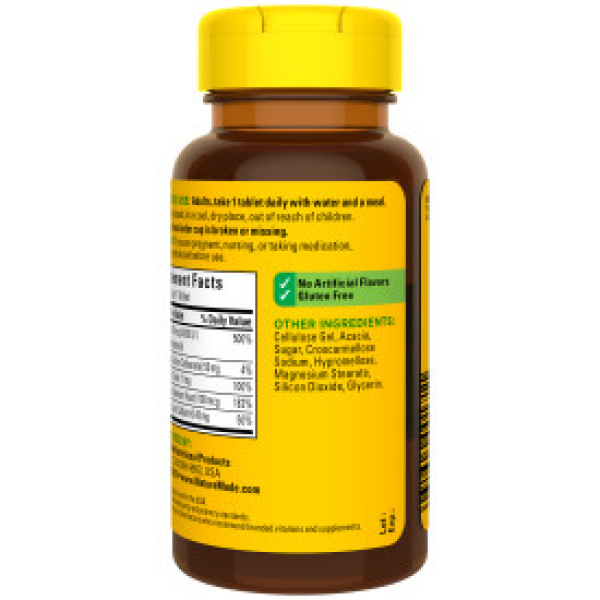 slide 12 of 29, Nature Made Super Vitamin D Immune Complex, Vitamin D3, Selenium, Copper and Zinc Supplements for Immune Support, 70 Tablets, 70 Day Supply, 70 ct