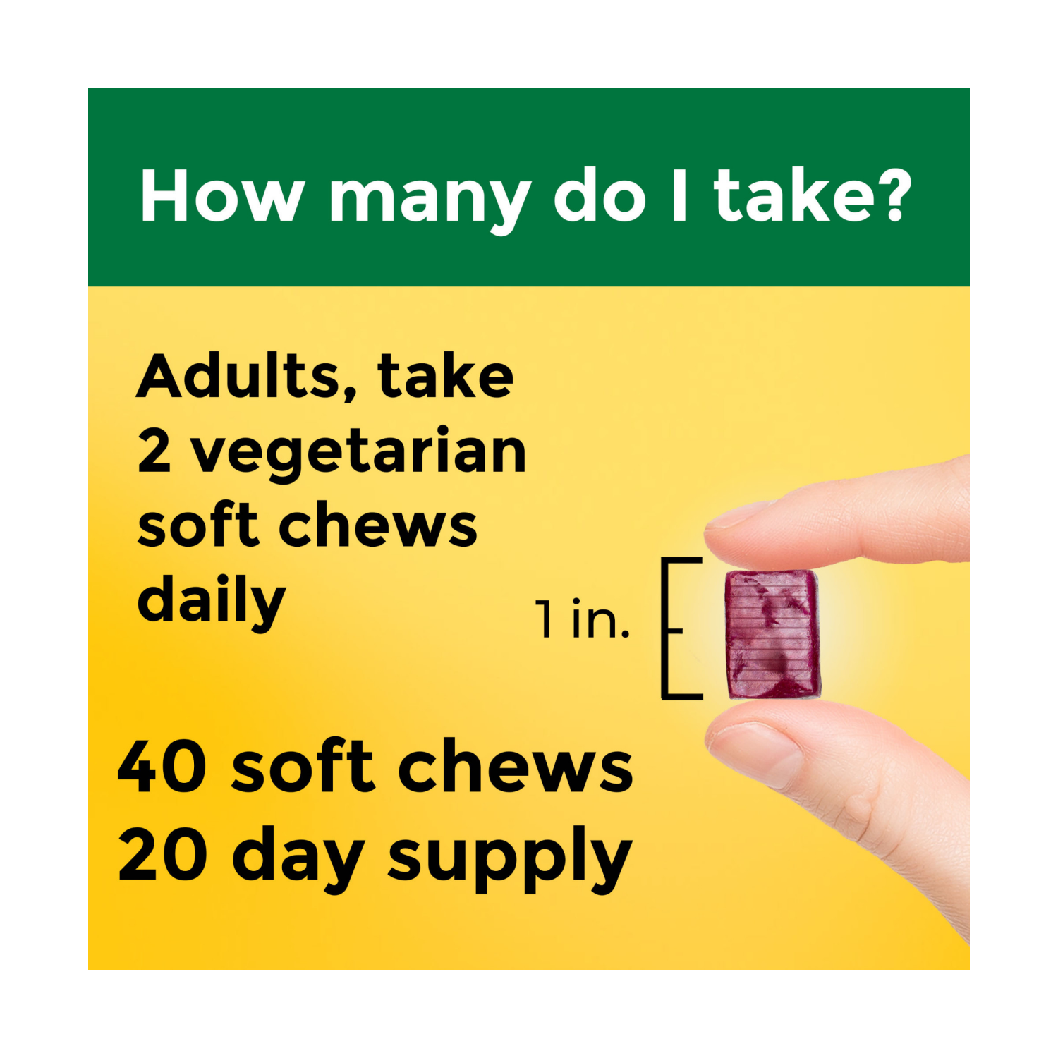 slide 3 of 8, Nature Made High Absorption Magnesium Complex Soft Chews, 40 Count, 40 ct