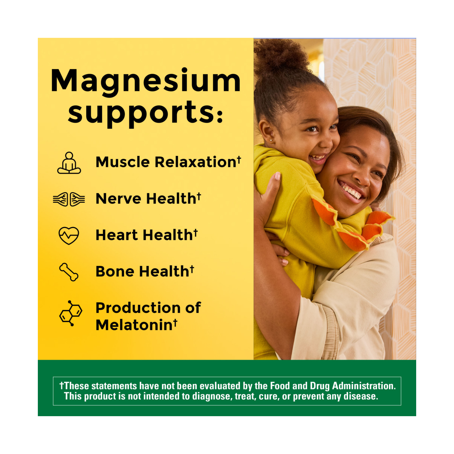 slide 3 of 5, Nature Made High Absorption Magnesium Complex Soft Chews, 40 Count, 40 ct