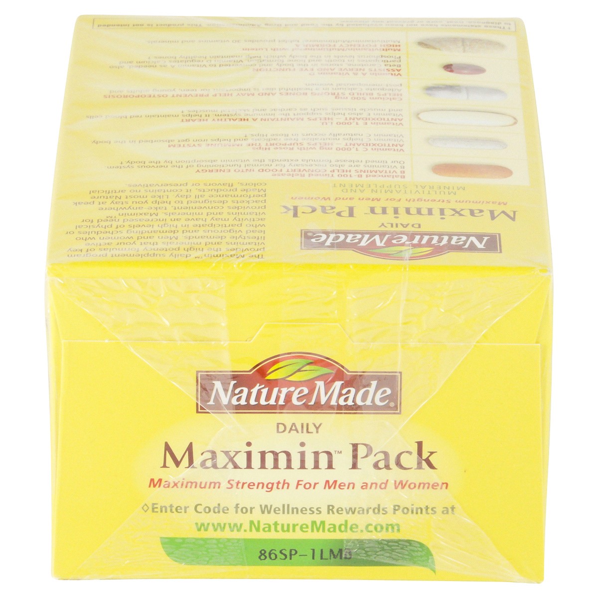 slide 3 of 6, Nature Made Daily Maximin Vitamin Pack, Dietary Supplement for Nutritional Support, 30 Packets, 30 Day Supply, 30 ct