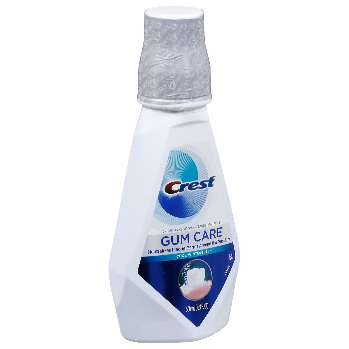 slide 5 of 12, Crest Gum Care Mouthwash, Cool Wintergreen, 16.9 oz