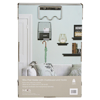 slide 27 of 29, Mcs Wire Mail Holder Black 10.5X16, 10.5 x 16 