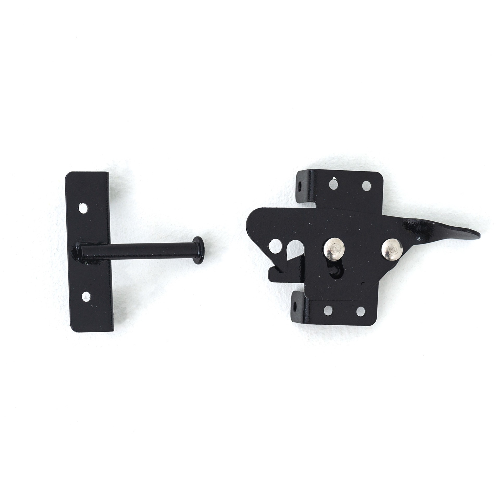 slide 4 of 6, Adjust-A-Gate 3 Rail 60"H/36"-60" W Kit-Contractor Series 1-1/4-in Black Gate kit, 1 ct