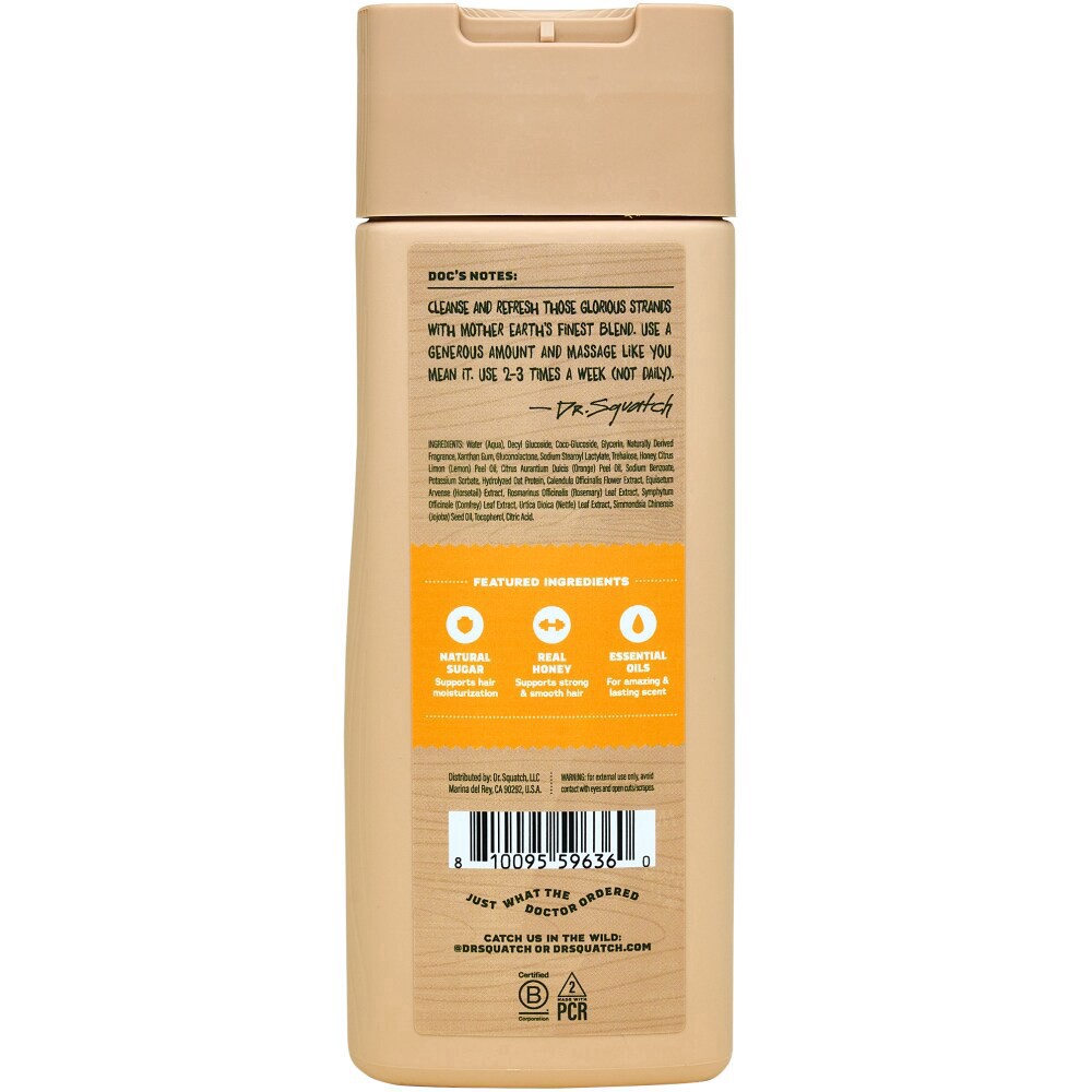 slide 2 of 2, Dr. Squatch® Summer Citrus Shampoo, 11 fl oz