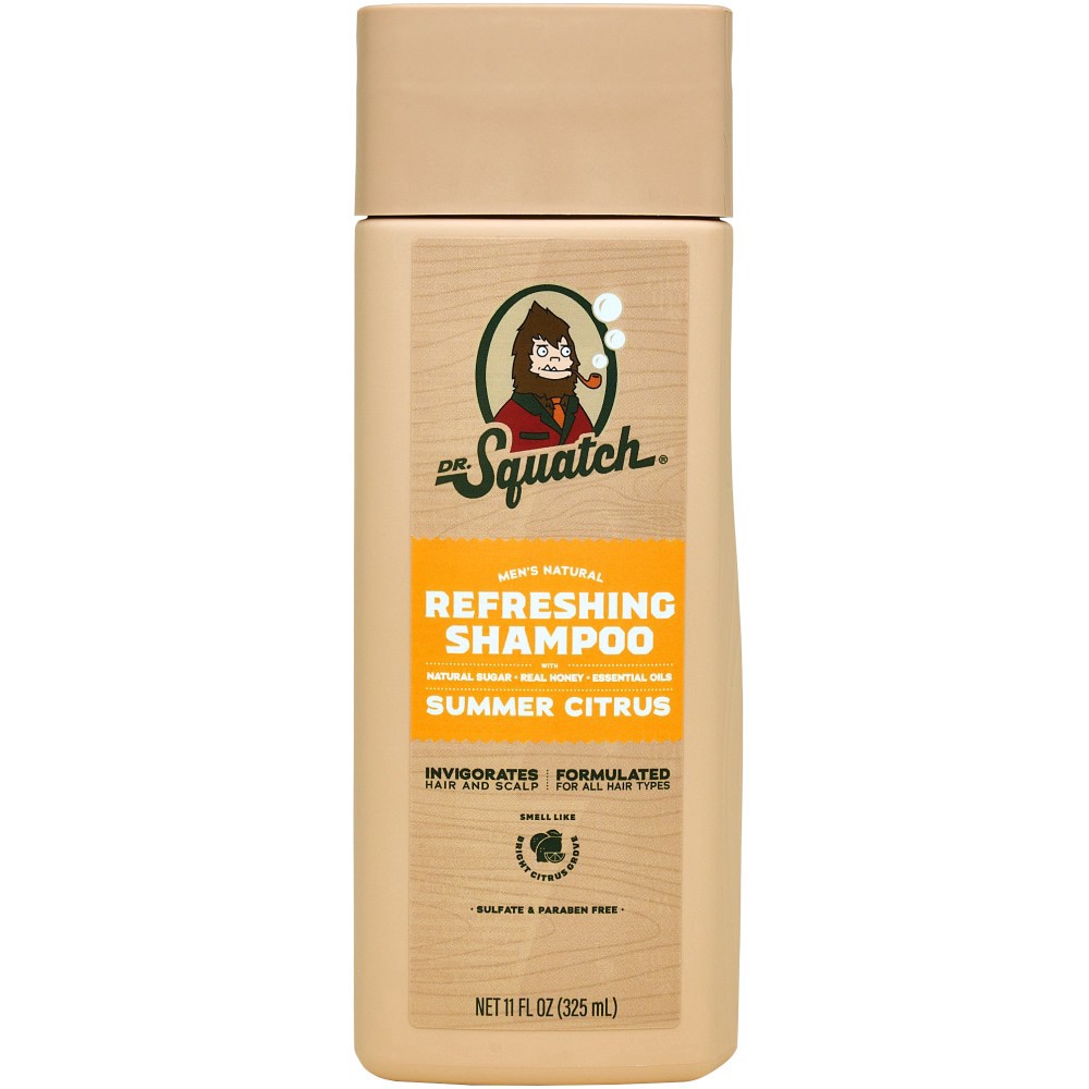 slide 1 of 2, Dr. Squatch® Summer Citrus Shampoo, 11 fl oz