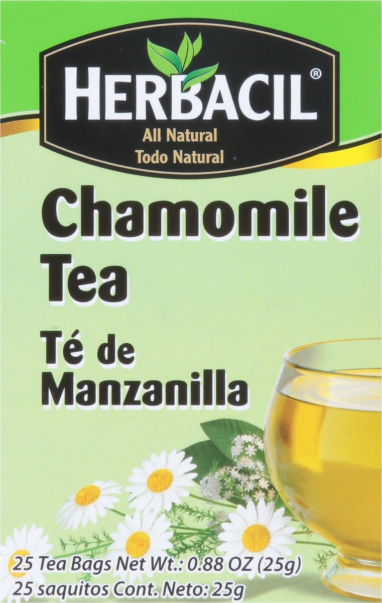 slide 8 of 9, Herbacil Chamomile Tea 25 ea, 25 ct