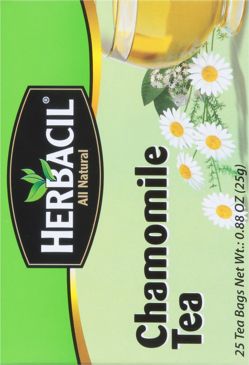 slide 6 of 9, Herbacil Chamomile Tea 25 ea, 25 ct