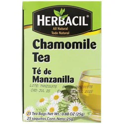 Herbacil Chamomile Tea 25 ea