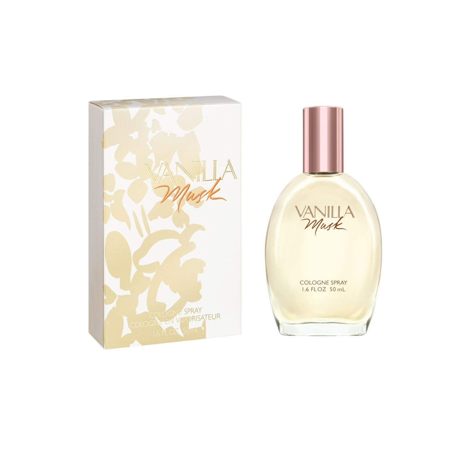 slide 2 of 2, COTY Vanilla Vanilla Musk Cologne Spray, Vegan Formula, Perfume, Warm and Cozy Natural Vanilla, 1.7oz, 50 ml