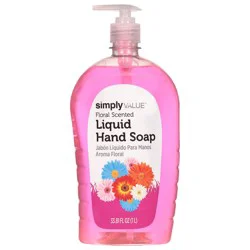 Simply Value Handsoap Floral33.81oz