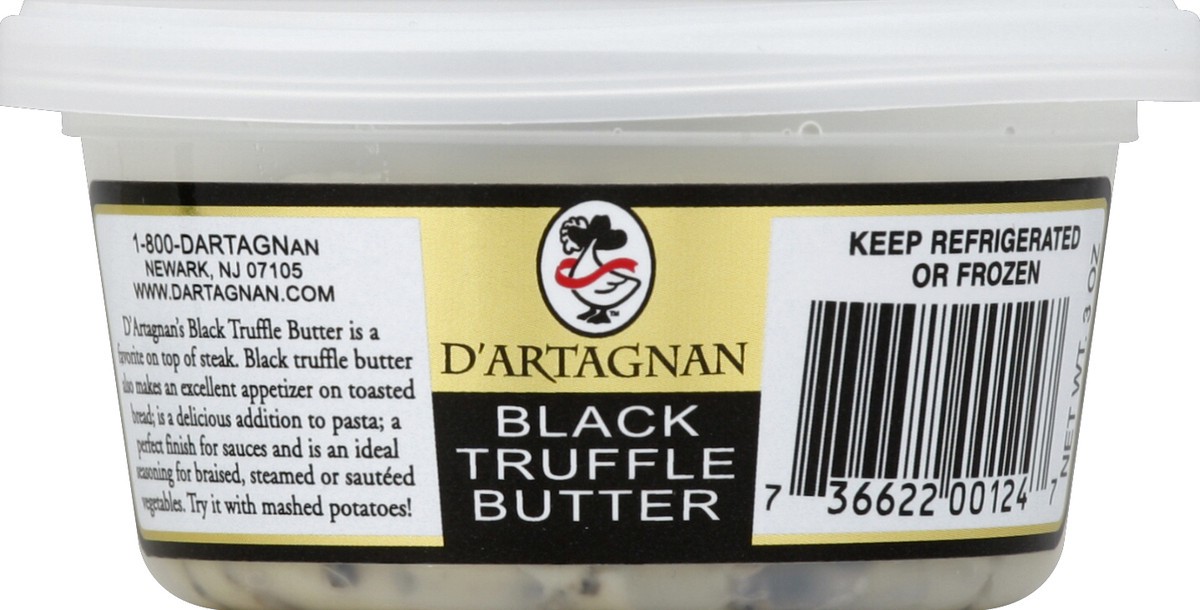 slide 3 of 3, D'Artagnan Dartagnan Black Truffle Butter, 3 oz