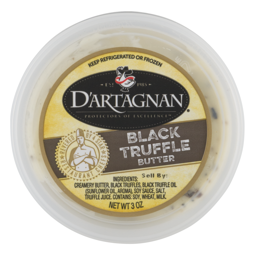 slide 1 of 3, D'Artagnan Dartagnan Black Truffle Butter, 3 oz