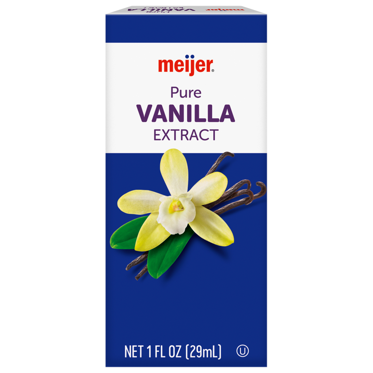 slide 1 of 2, Meijer Pure Vanilla Extract, 1 fl oz