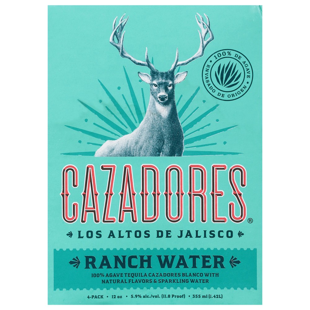slide 4 of 5, Cazadores Ranch Water /, 1 ct