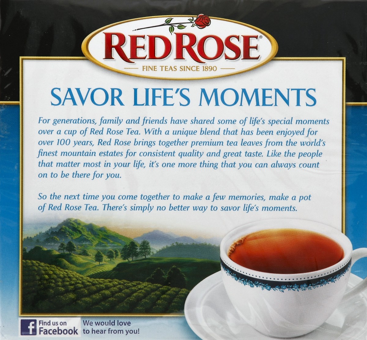 slide 3 of 5, Red Rose Tea Tea Orange Pekoe - 40 ct, 40 ct