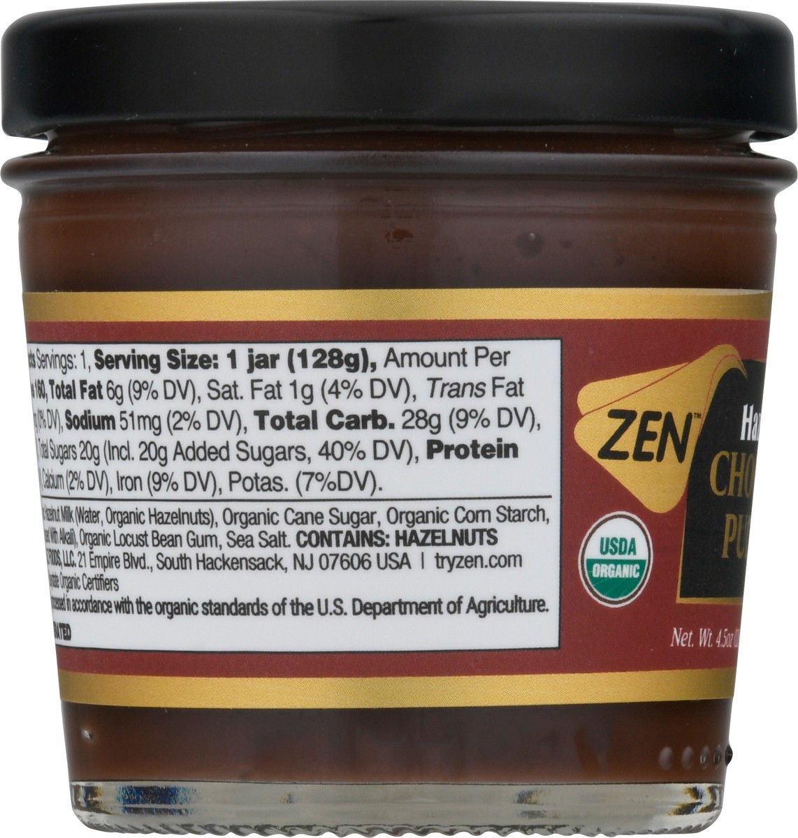 slide 11 of 13, Zen Hazelnut Chocolate Pudding 4.5 oz, 4.5 oz