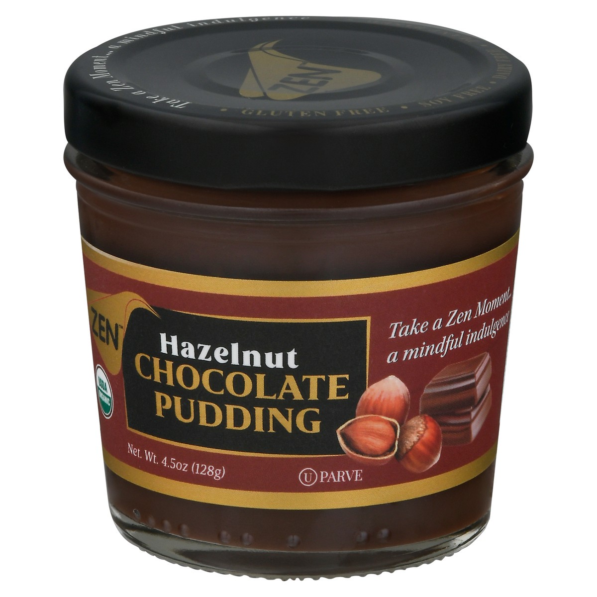 slide 3 of 13, Zen Hazelnut Chocolate Pudding 4.5 oz, 4.5 oz