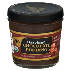 Zen Hazelnut Chocolate Pudding 4.5 oz
