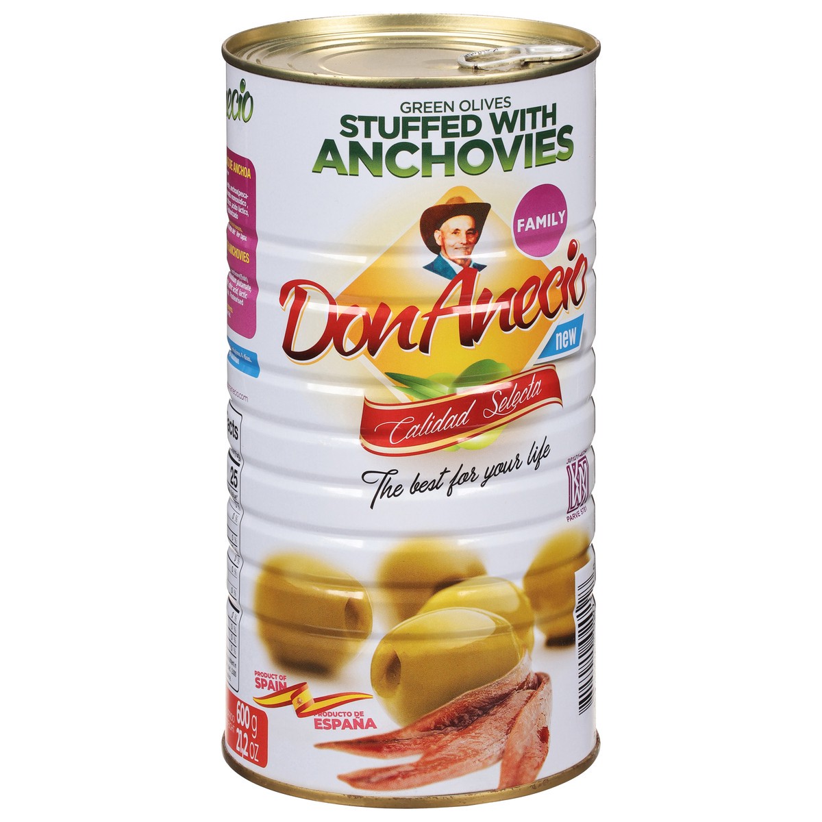 slide 3 of 14, Don Anecio Stuffed with Anchovies Green Olives - 52.90 fl oz, 52.90 fl oz