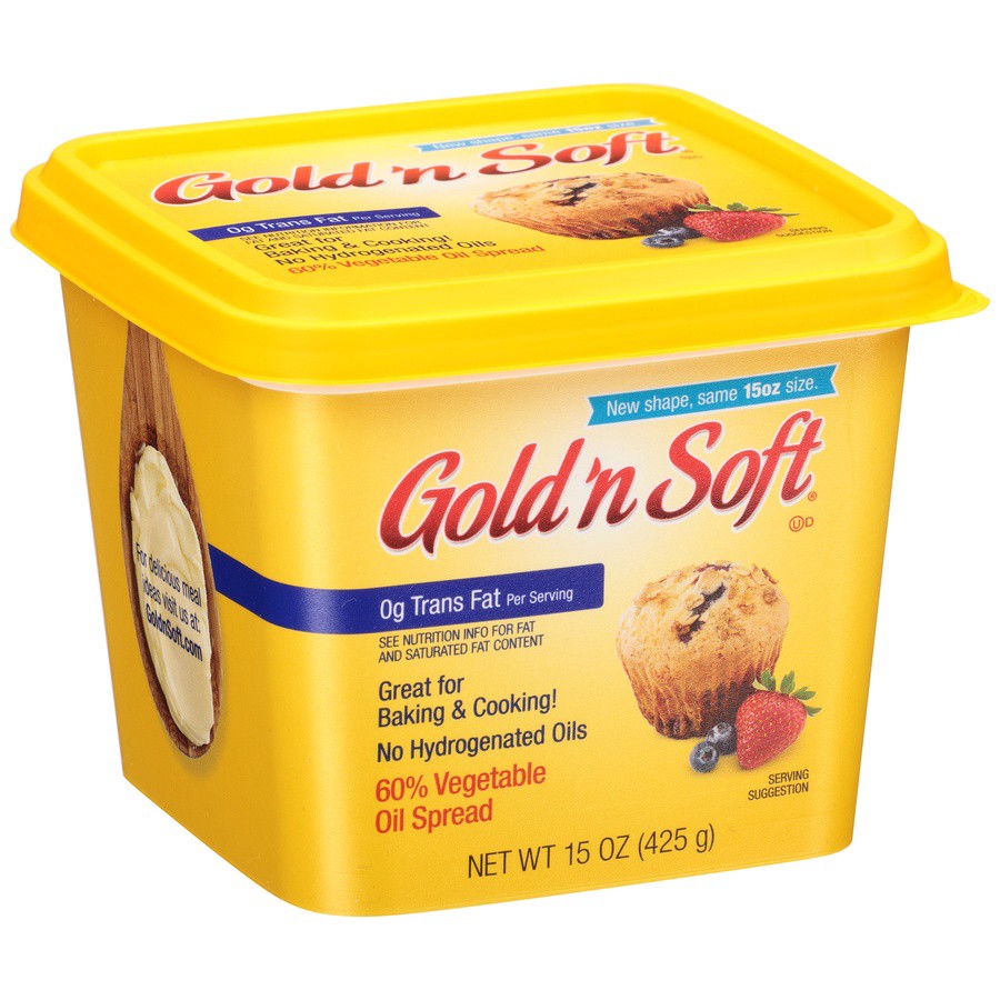 slide 2 of 8, Gold'n Soft Oil Spread 15 oz, 15 oz