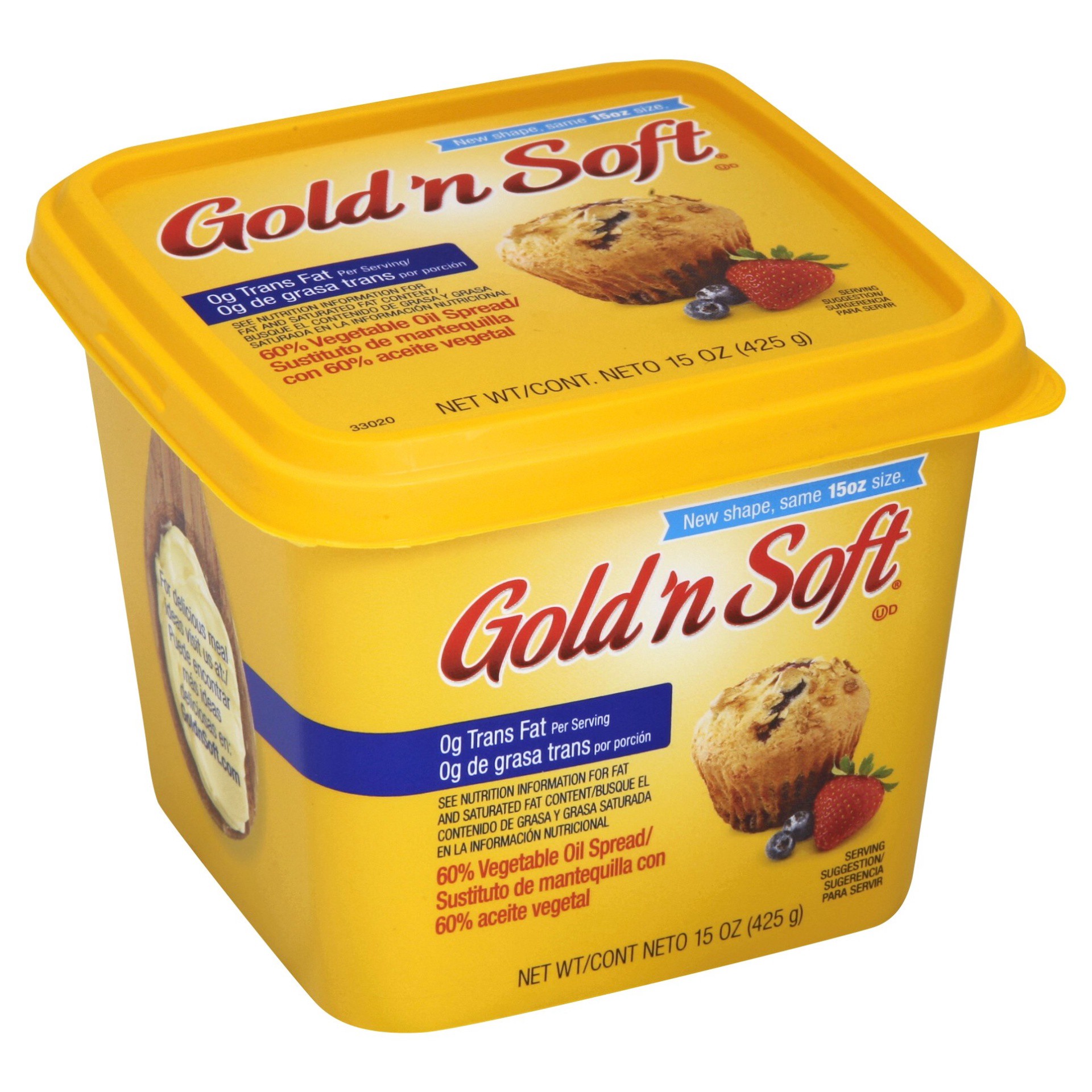 slide 1 of 8, Gold'n Soft Oil Spread 15 oz, 15 oz