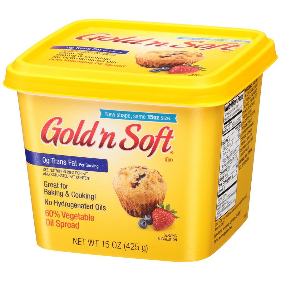 slide 3 of 8, Gold'n Soft Oil Spread 15 oz, 15 oz