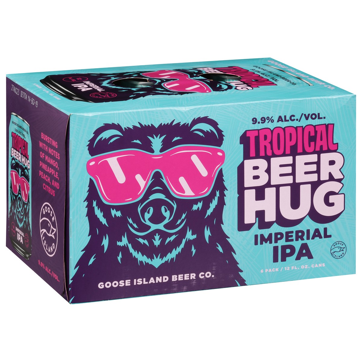 slide 2 of 9, Goose Island Beer Co. Tropical Beer Hug Imperial IPA 6 Pack - 12 fl oz Cans, 1 ct