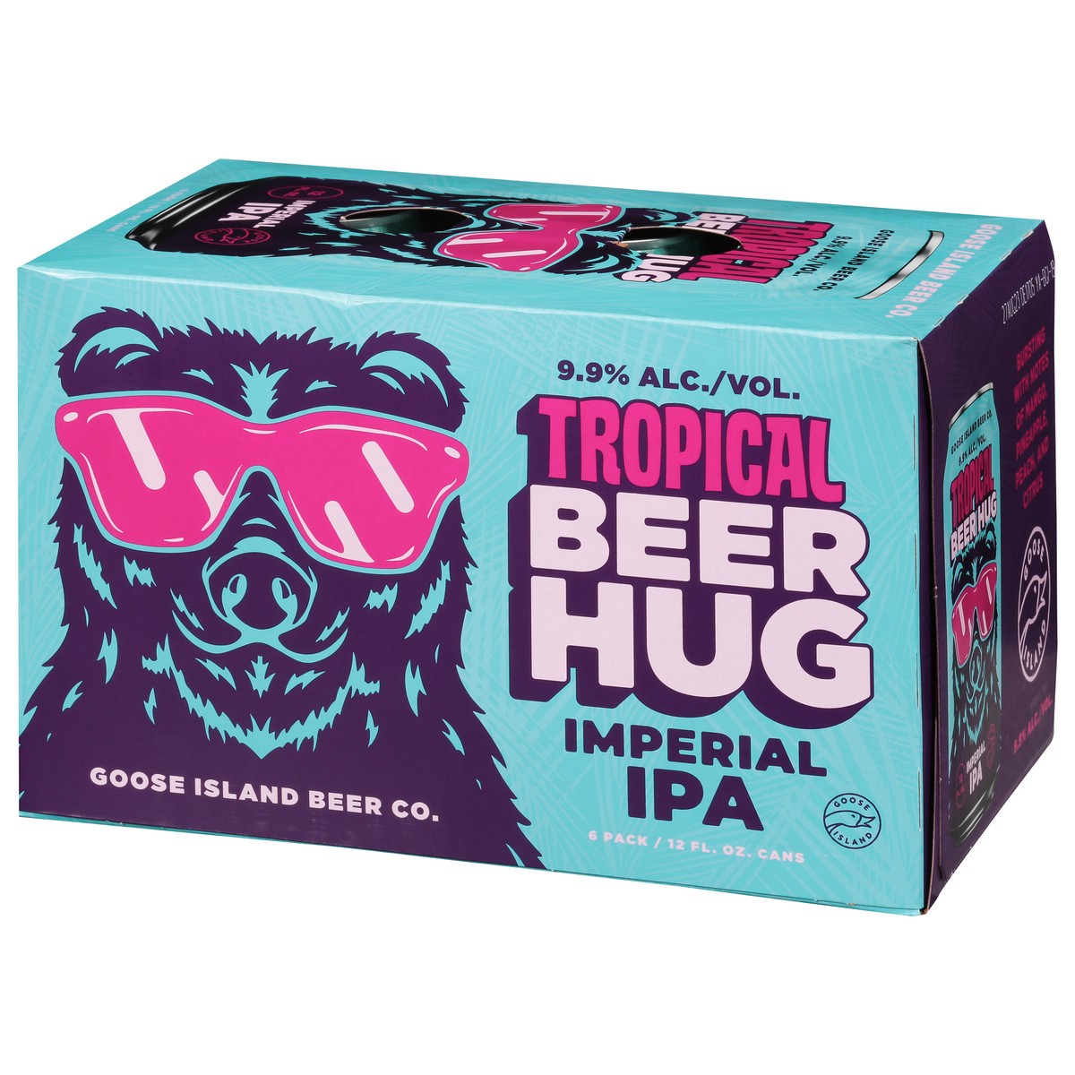 slide 5 of 9, Goose Island Beer Co. Tropical Beer Hug Imperial IPA 6 Pack - 12 fl oz Cans, 1 ct