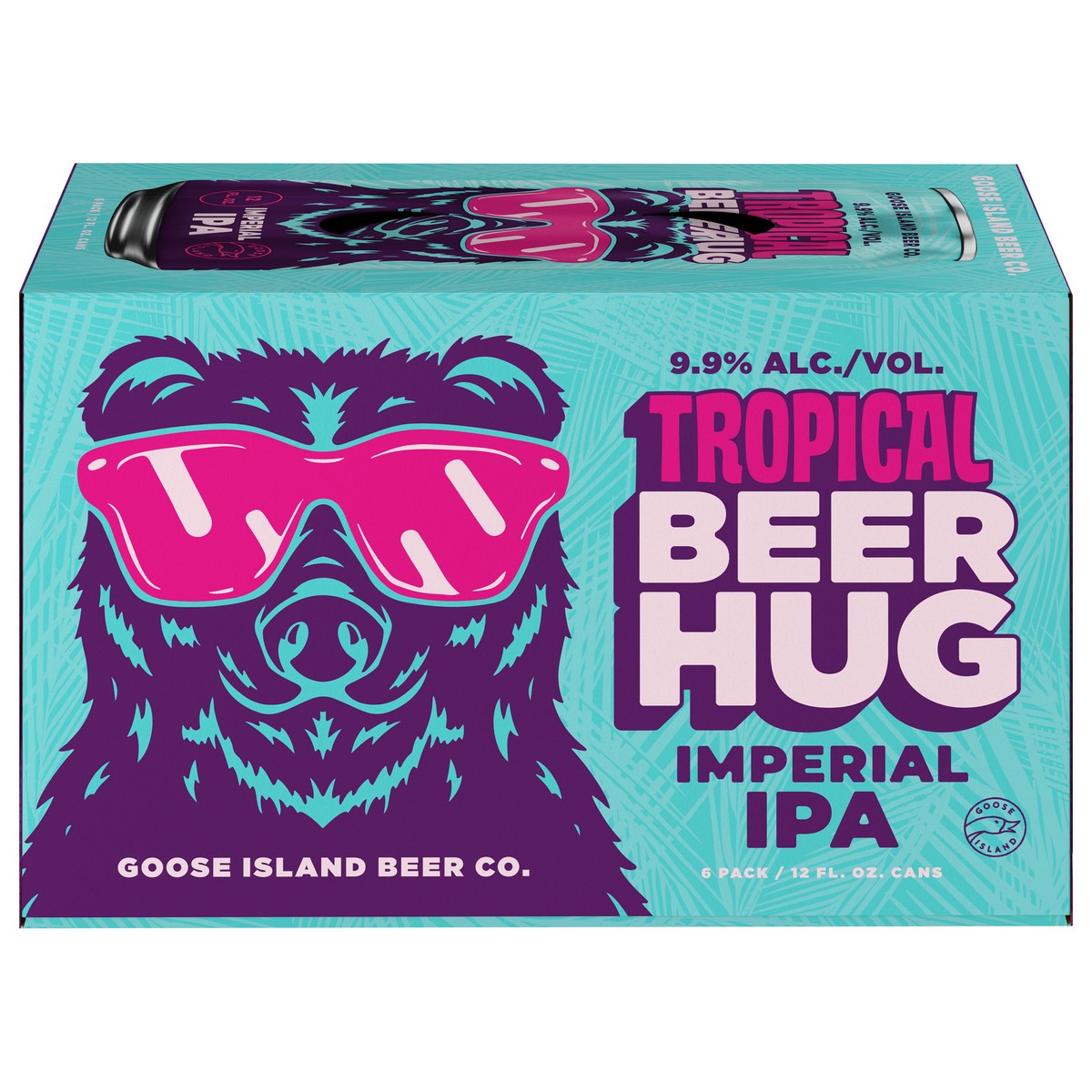 slide 1 of 9, Goose Island Beer Co. 6 Pack Tropical Beer Hug Imperial IPA 6 - 12 fl oz Cans, 12 oz