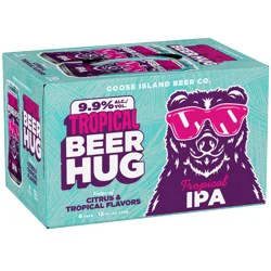Goose Island Beer Co. 6 Pack Tropical Beer Hug Imperial IPA 6 - 12 fl oz Cans