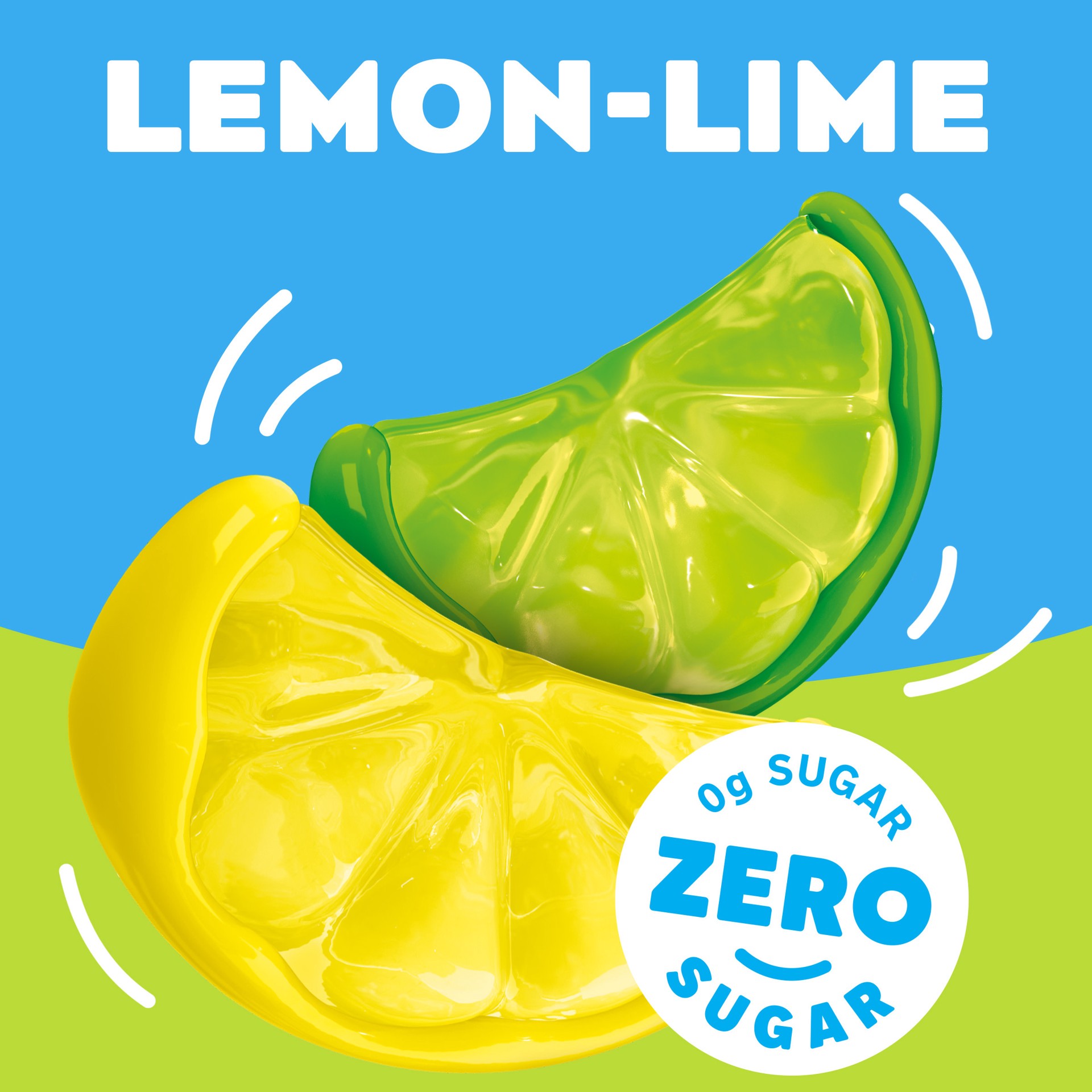 slide 4 of 5, Jell-O Lemon-Lime Artificially Flavored Zero Sugar Ready-to-Eat Gelatin Snack Cups, 4 ct Cups, 12.5 oz