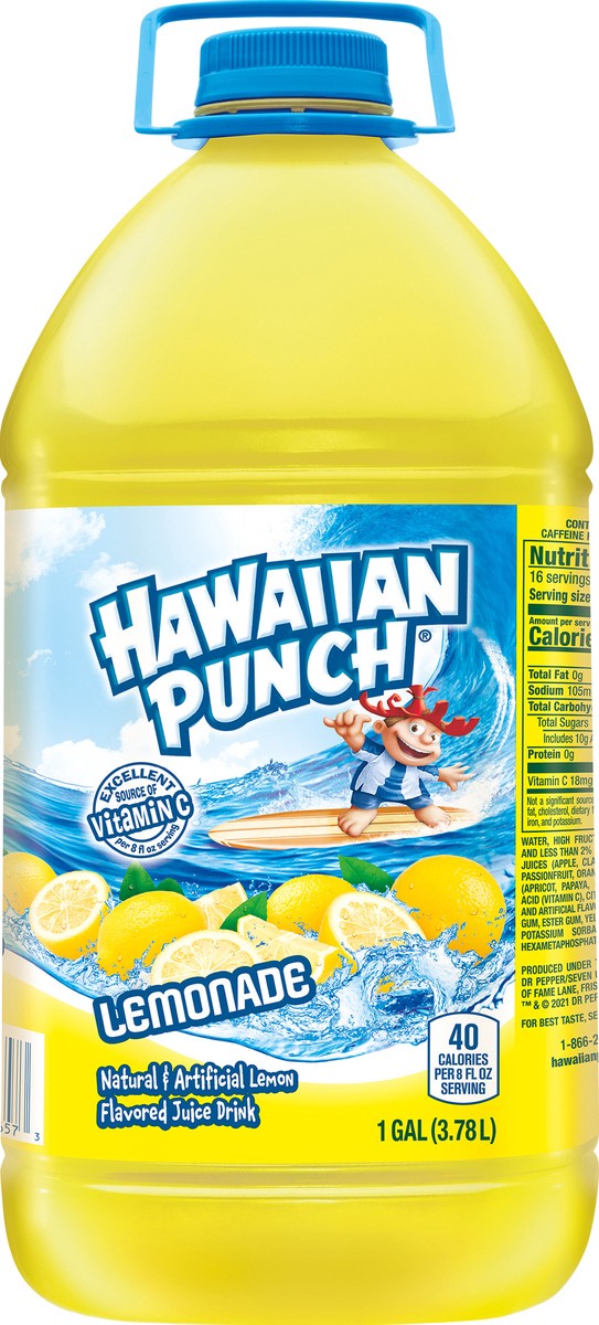 slide 1 of 4, Hawaiian Punch Lemonade Juice Drink 1 gl, 1 gal