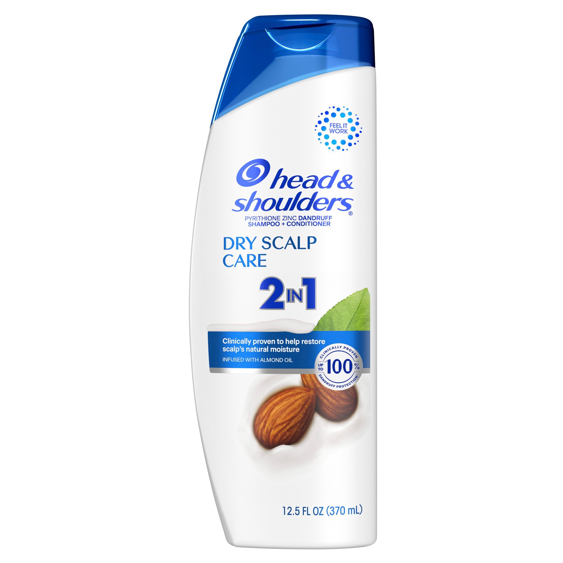 slide 12 of 17, Head & Shoulders Dry Scalp Care Anti-Dandruff 2-in-1 Shampoo + Conditioner, 13.5oz, 13.5 fl oz