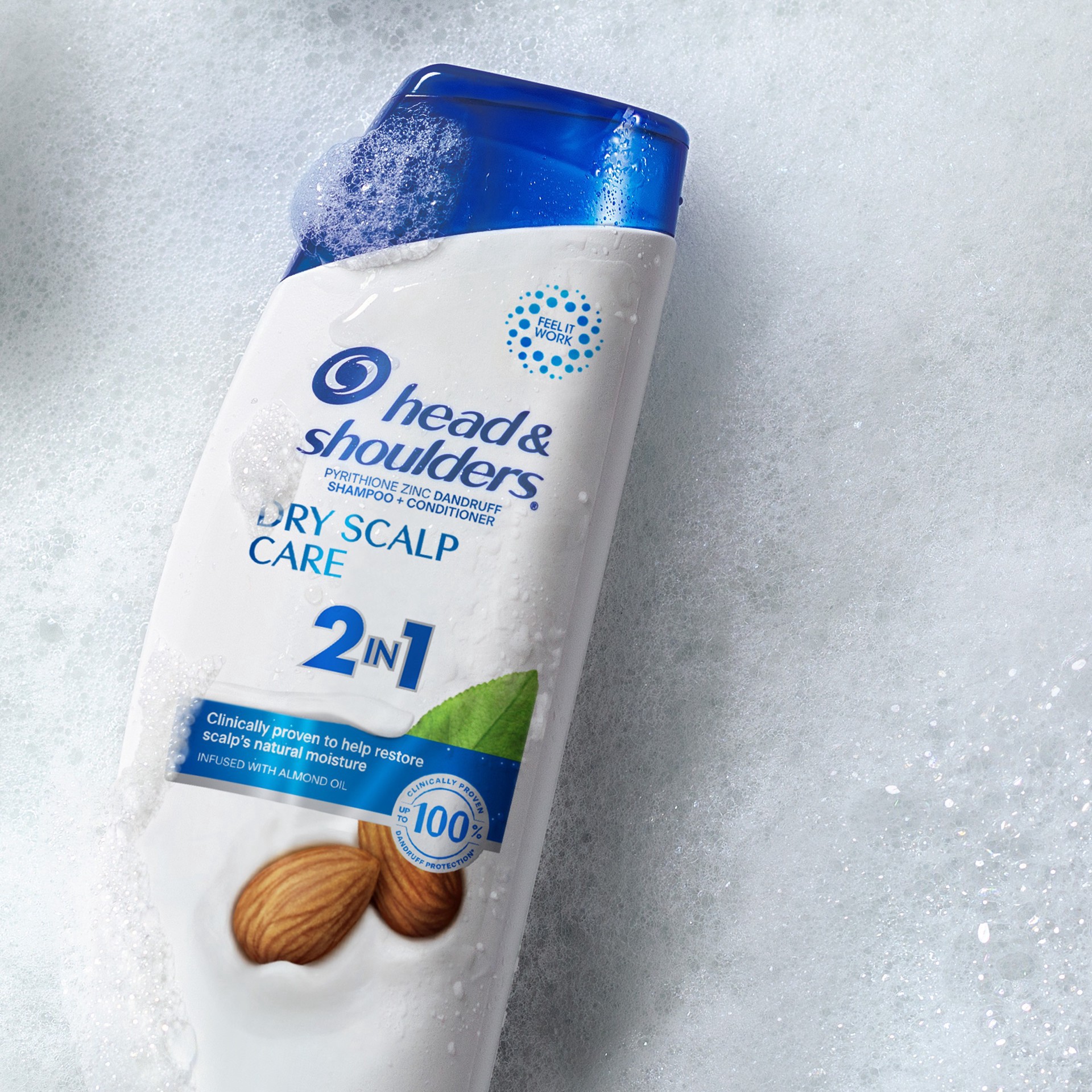 slide 14 of 17, Head & Shoulders Dry Scalp Care Anti-Dandruff 2-in-1 Shampoo + Conditioner, 13.5oz, 13.5 fl oz